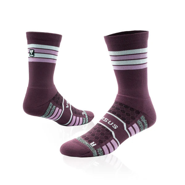 Trail Running Socks | Midnight Plum