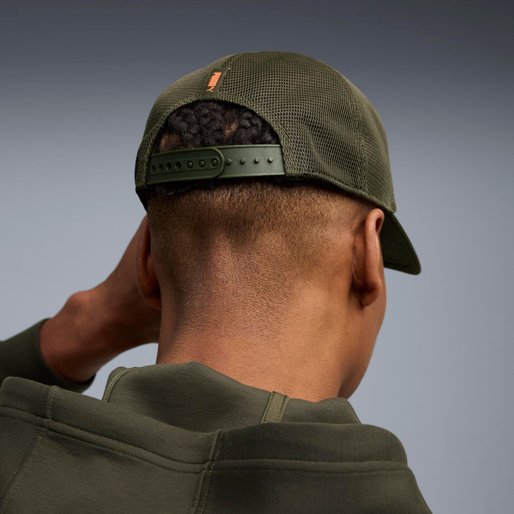 PUMA x HYROX Trucker Cap | Dark Olive