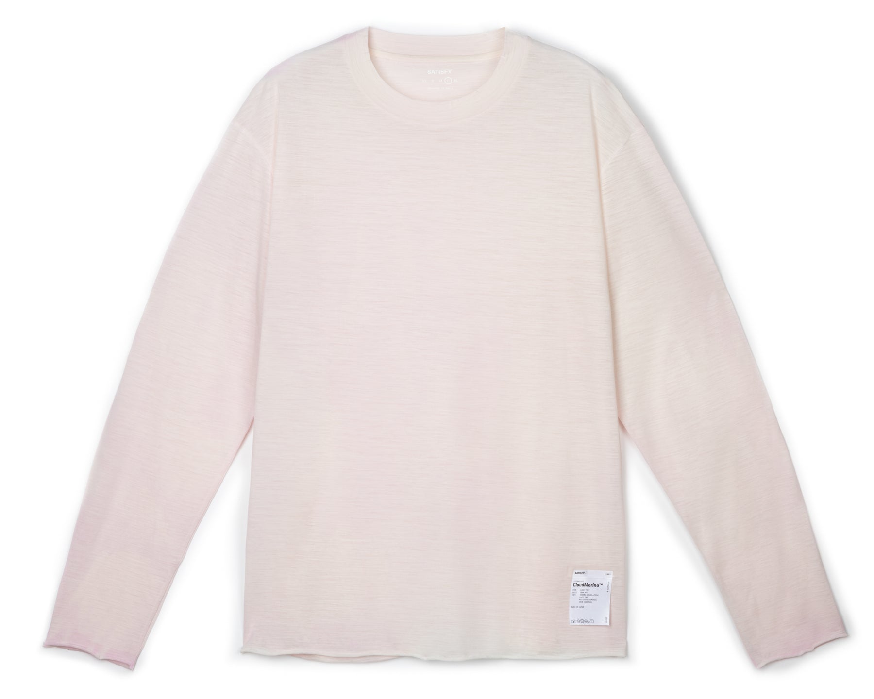 Cloudmerino™ Long Tee | Thermo Pink