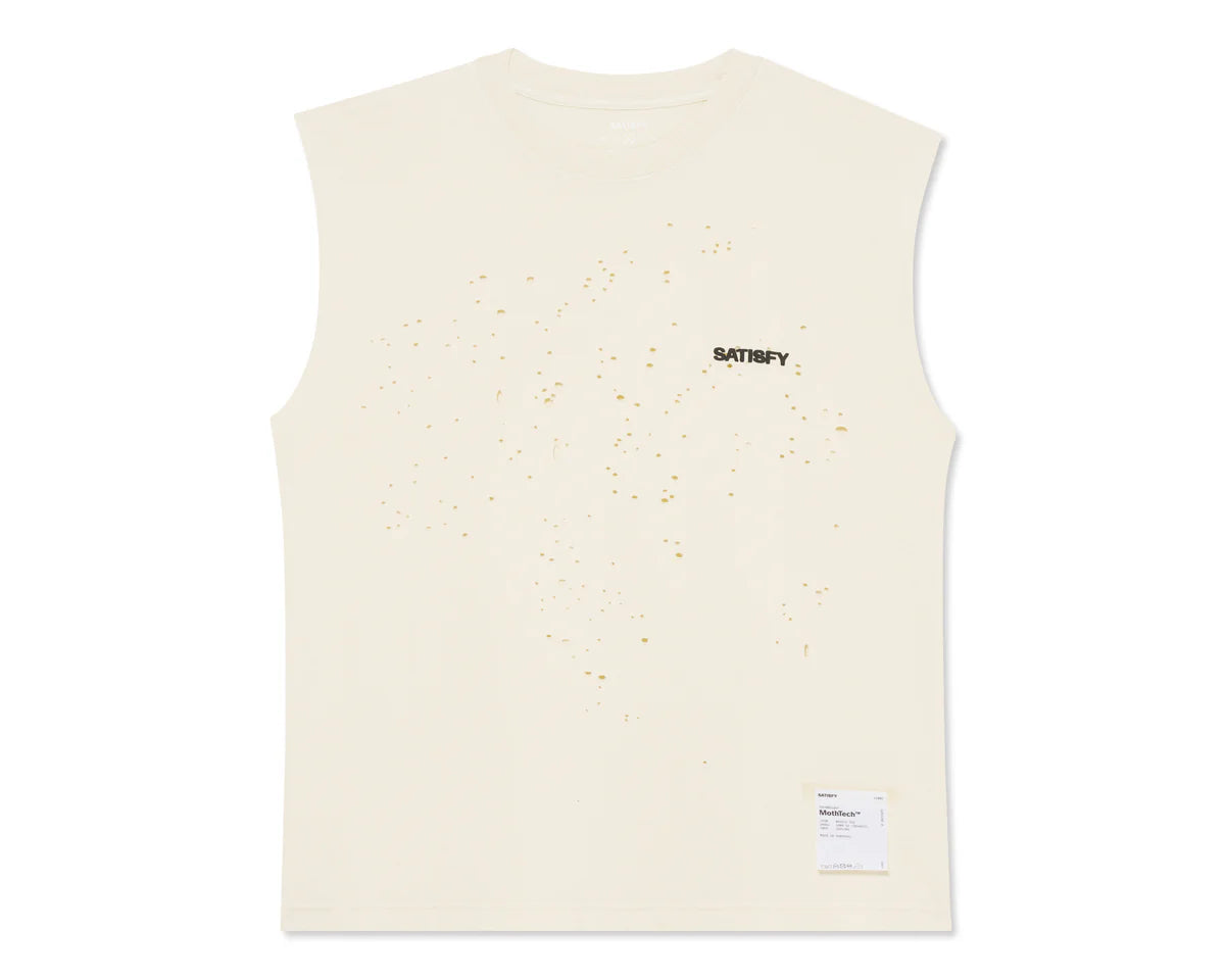 M MothTech Muscle Tee | Aged Grey