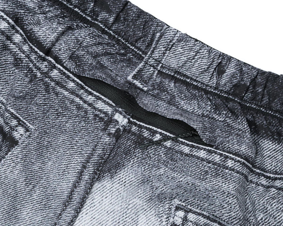 M PeaceShell 5" Unlined Shorts | Black Denim