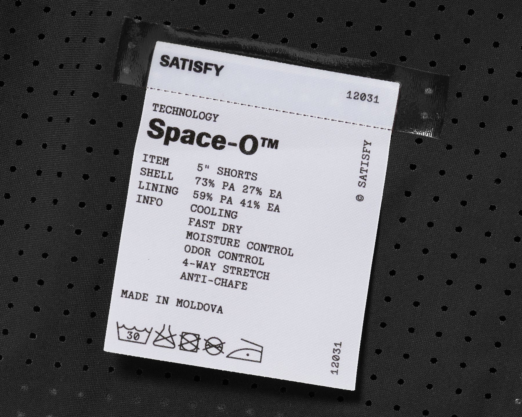 Space‑O™ 5吋短褲 | 黑色
