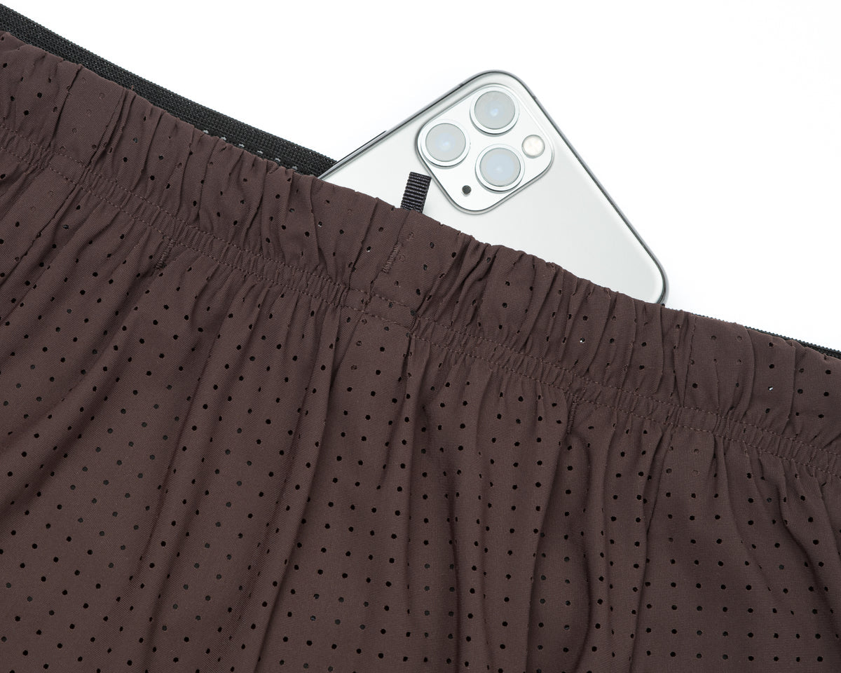 M Space-O 2.5" Shorts | Deep Mahogany