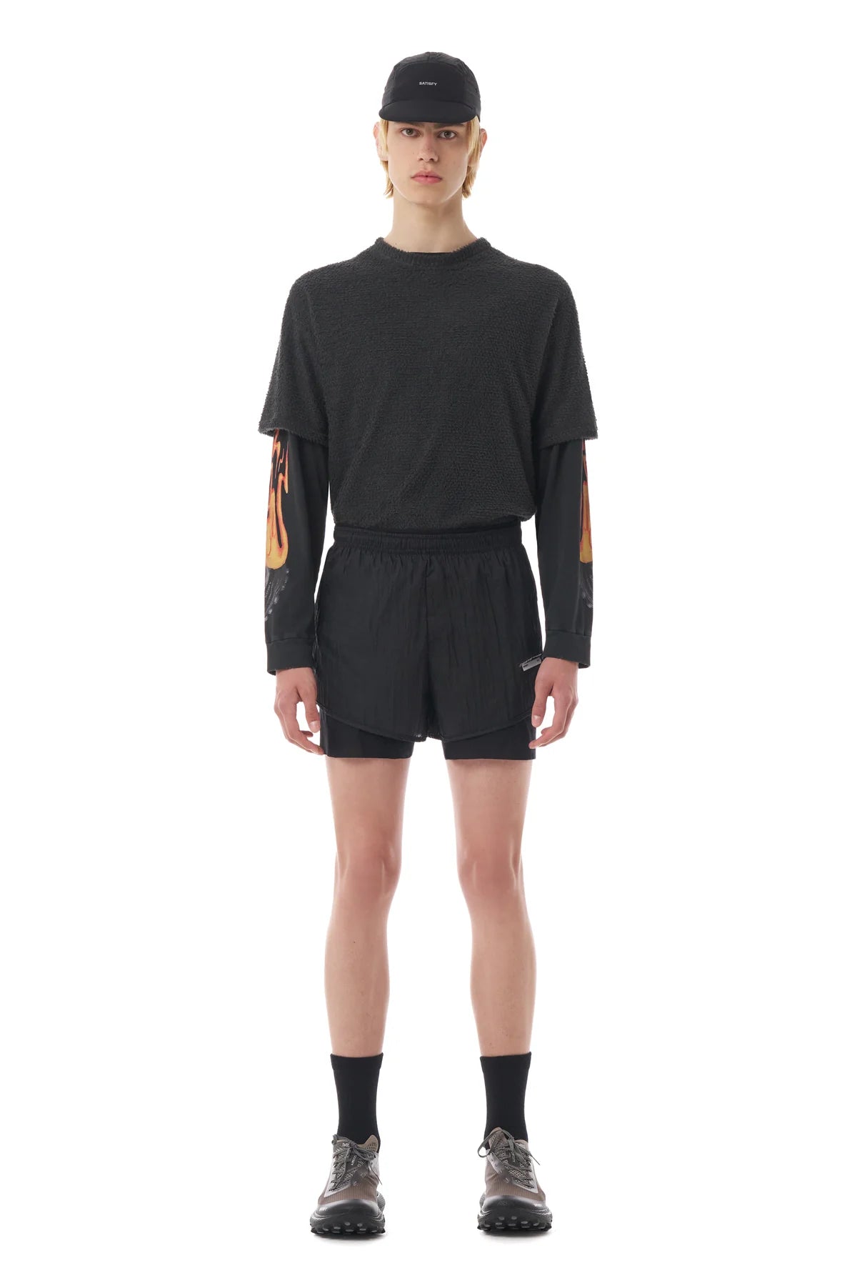 Rippy 3" Trail Shorts | Black
