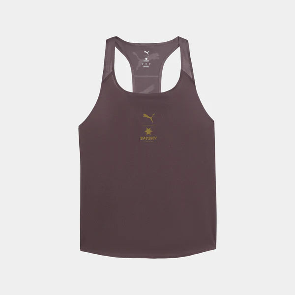 W PUMA X SAYSKY Singlet | Raisin