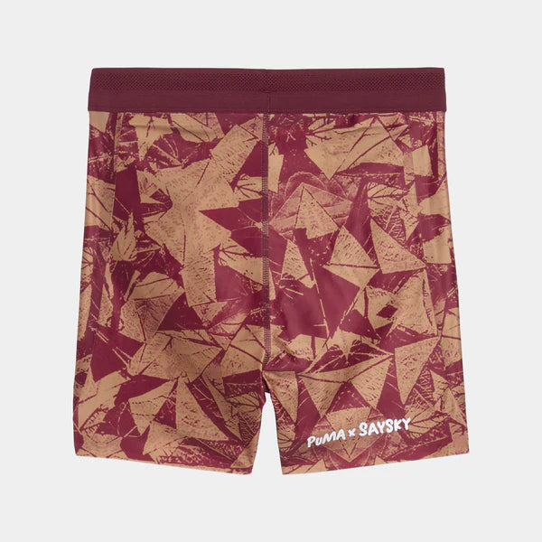 W PUMA X SAYSKY 4" Short Tight | Regal Red