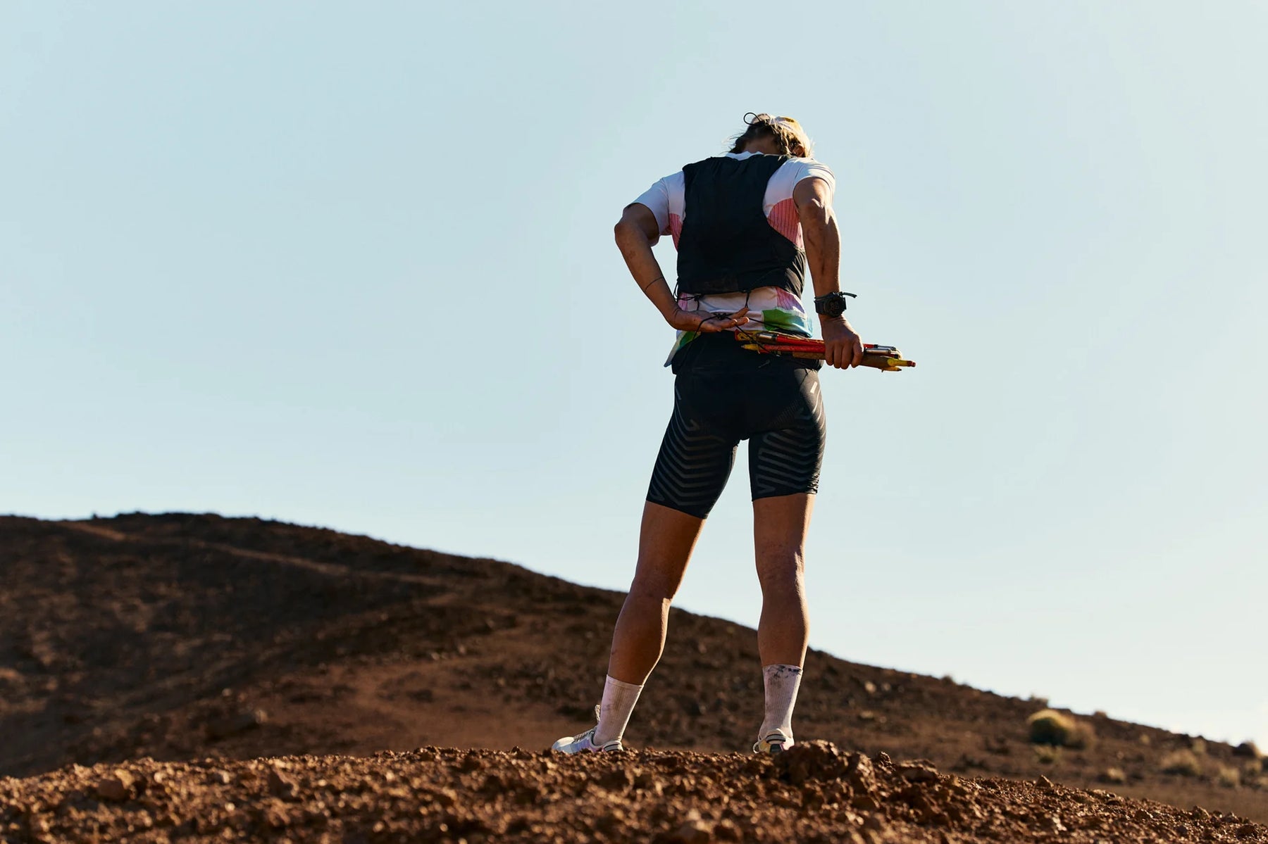 W SOAR x Altra Trail Race Shorts | Black