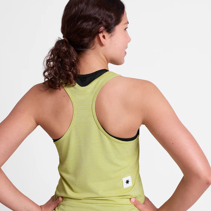W Logo Combat Pro Singlet | Yellow