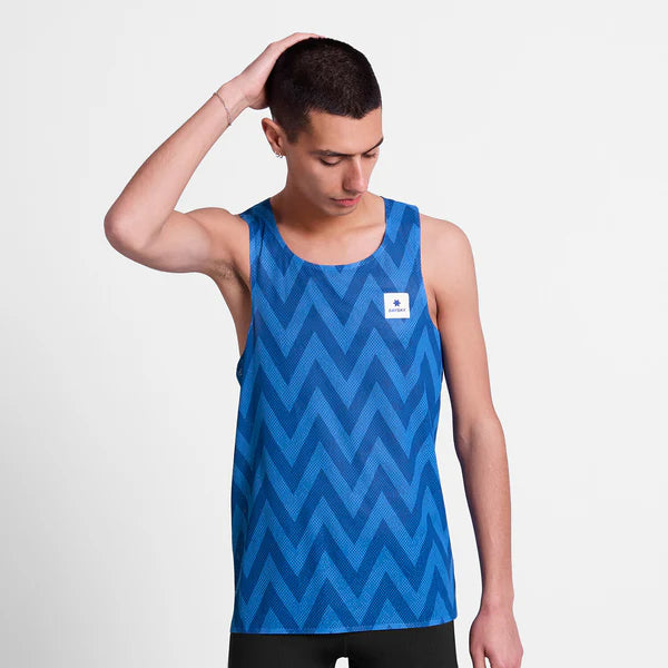 M Reactive Air Flow Singlet | Blue