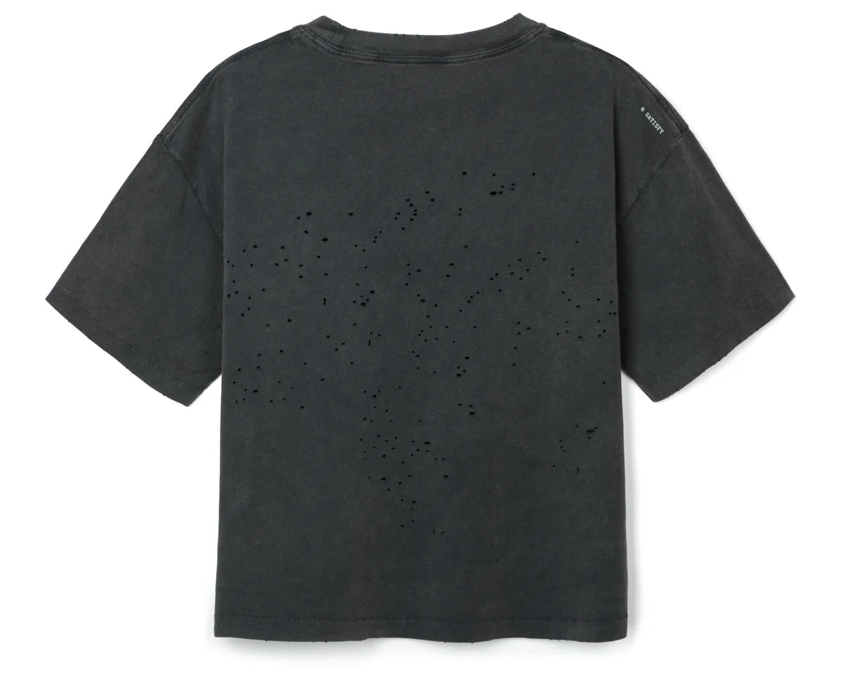 W MothTech T-Shirt | Aged Black 00A19