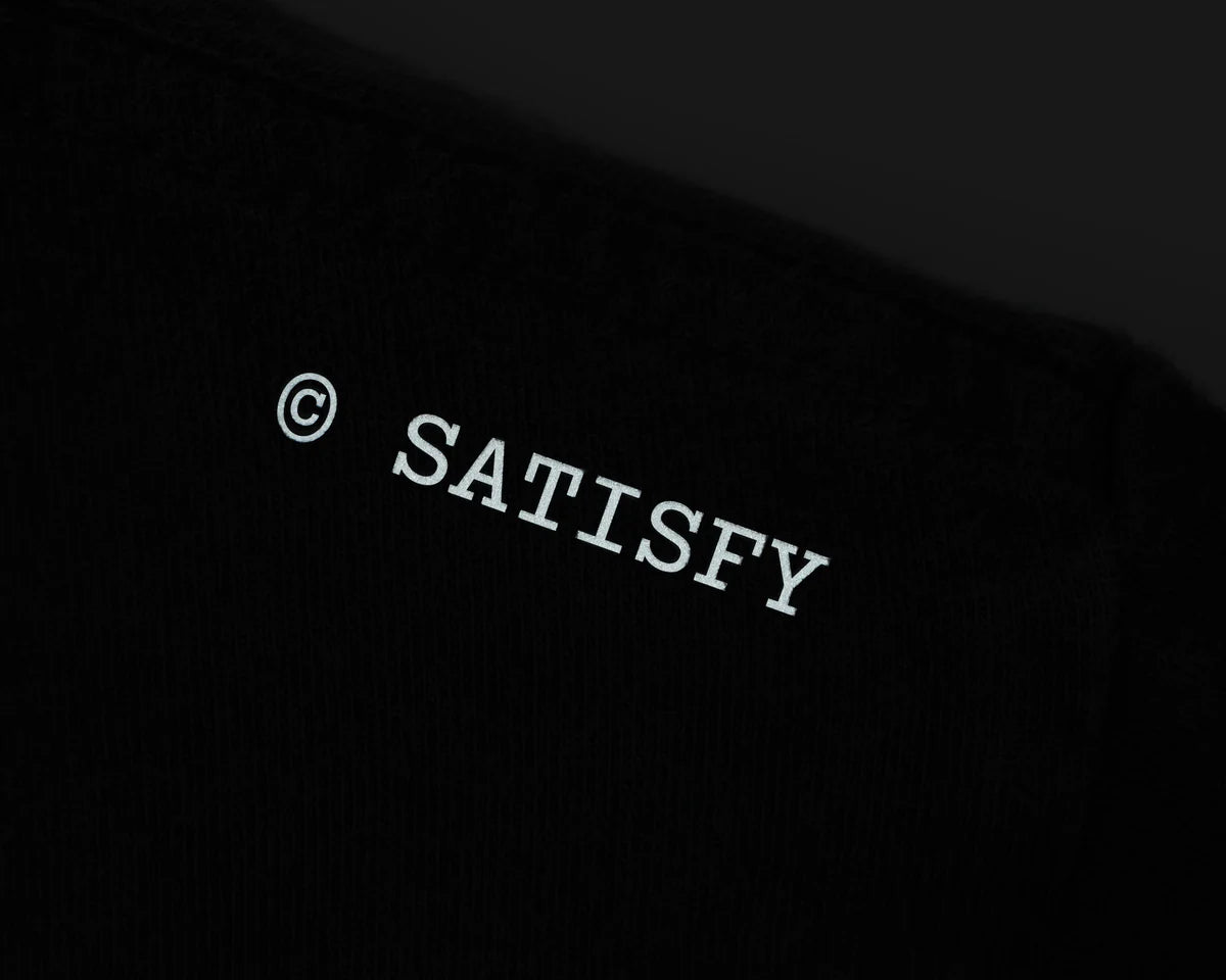 W MothTech T-Shirt | Aged Black 00A20