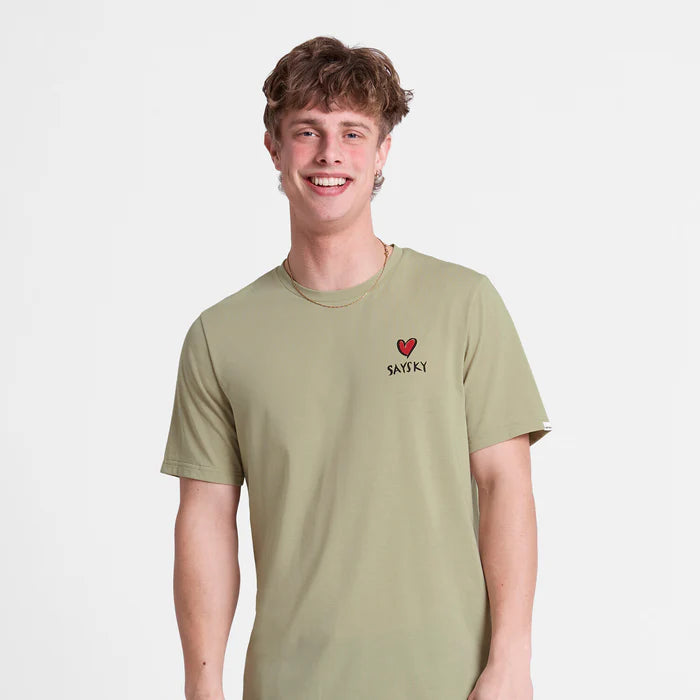 M Statement Motion T-Shirt | Beige