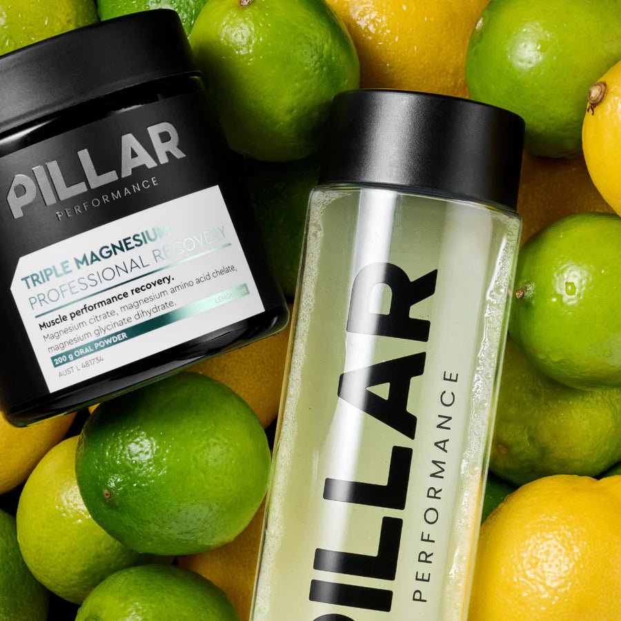 Triple Magnesium Professional Recovery Powder - 200g Jar | Lemon Lime