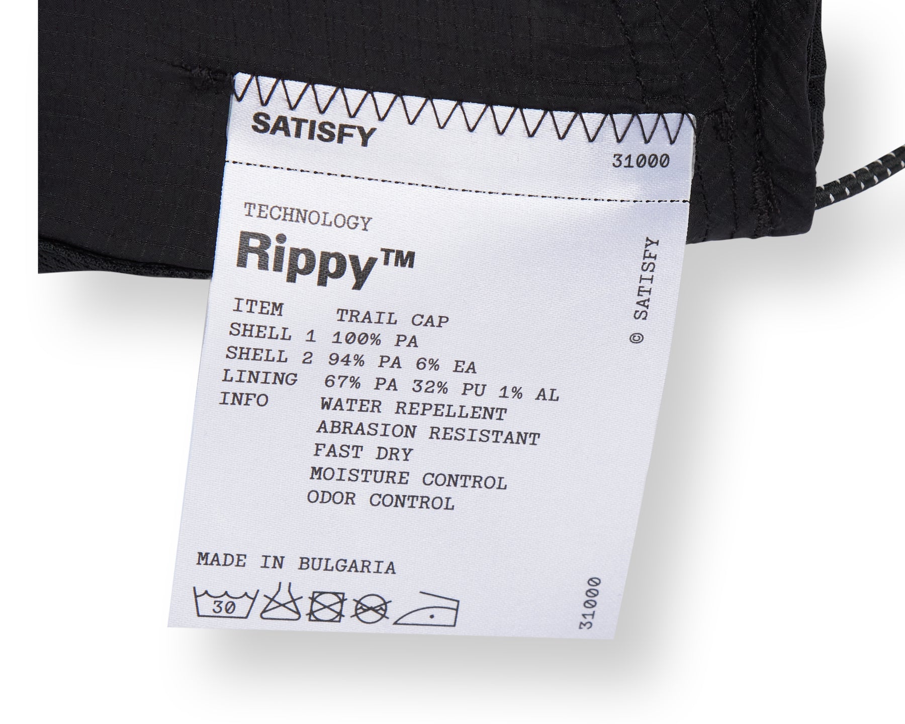 Rippy Air Trail 帽 |黑色的