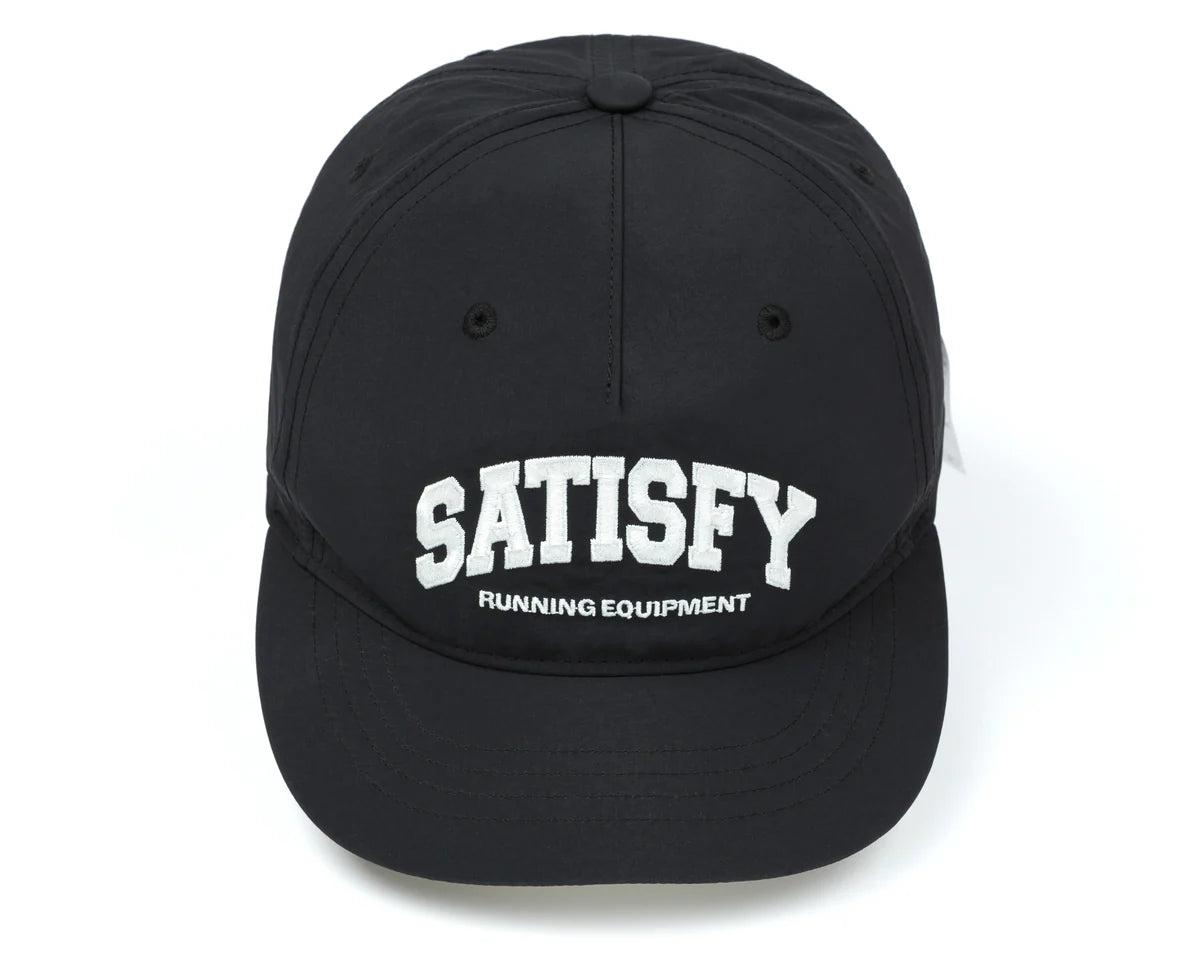 FliteSilk 5 Panel Pinch Cap | Black