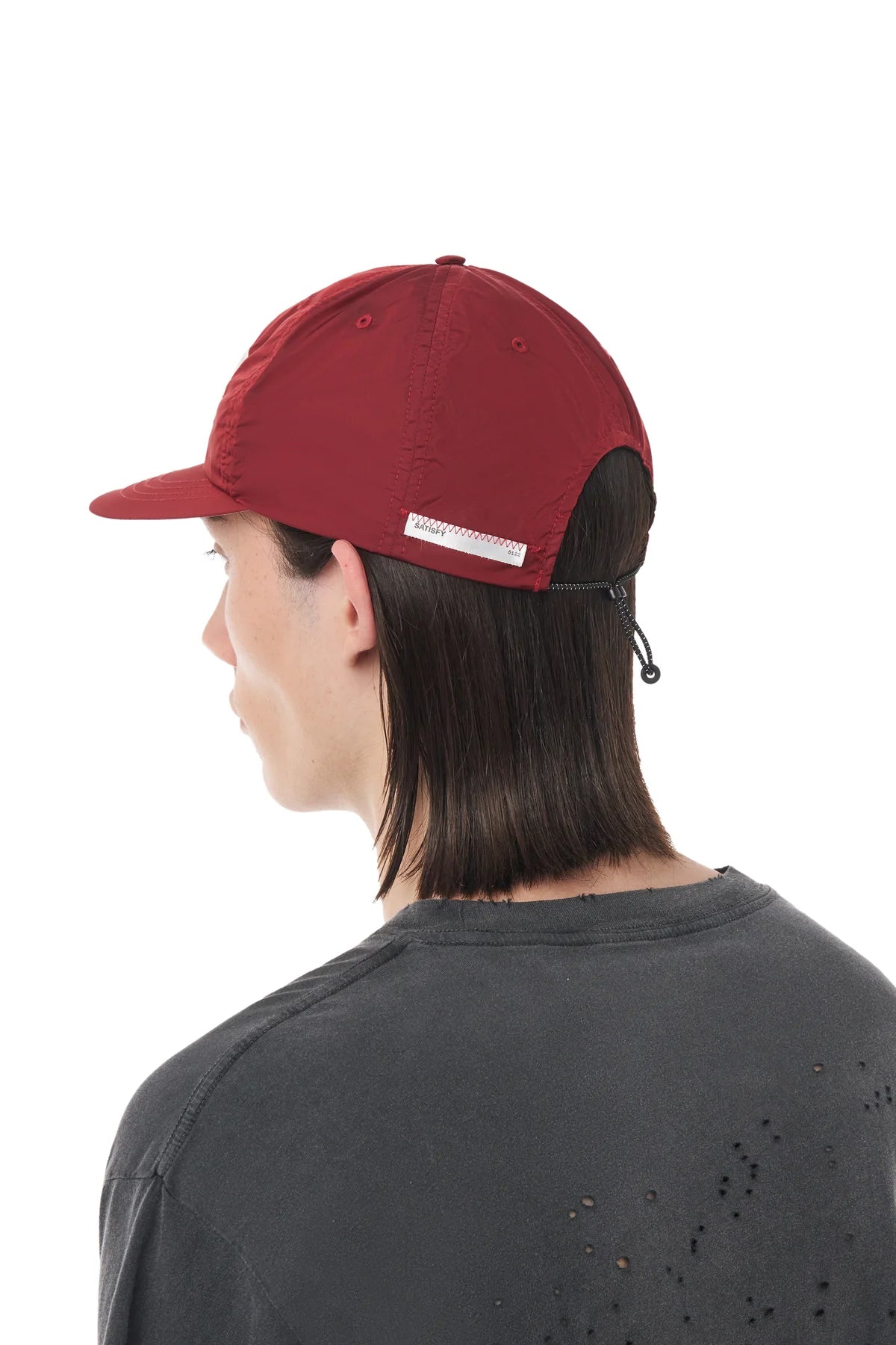 FliteSilk 5 Panel Pinch Cap | Red