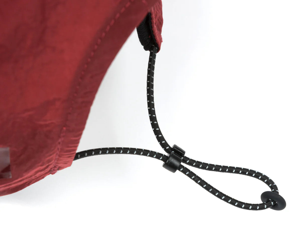 FliteSilk 5 Panel Pinch Cap | Red