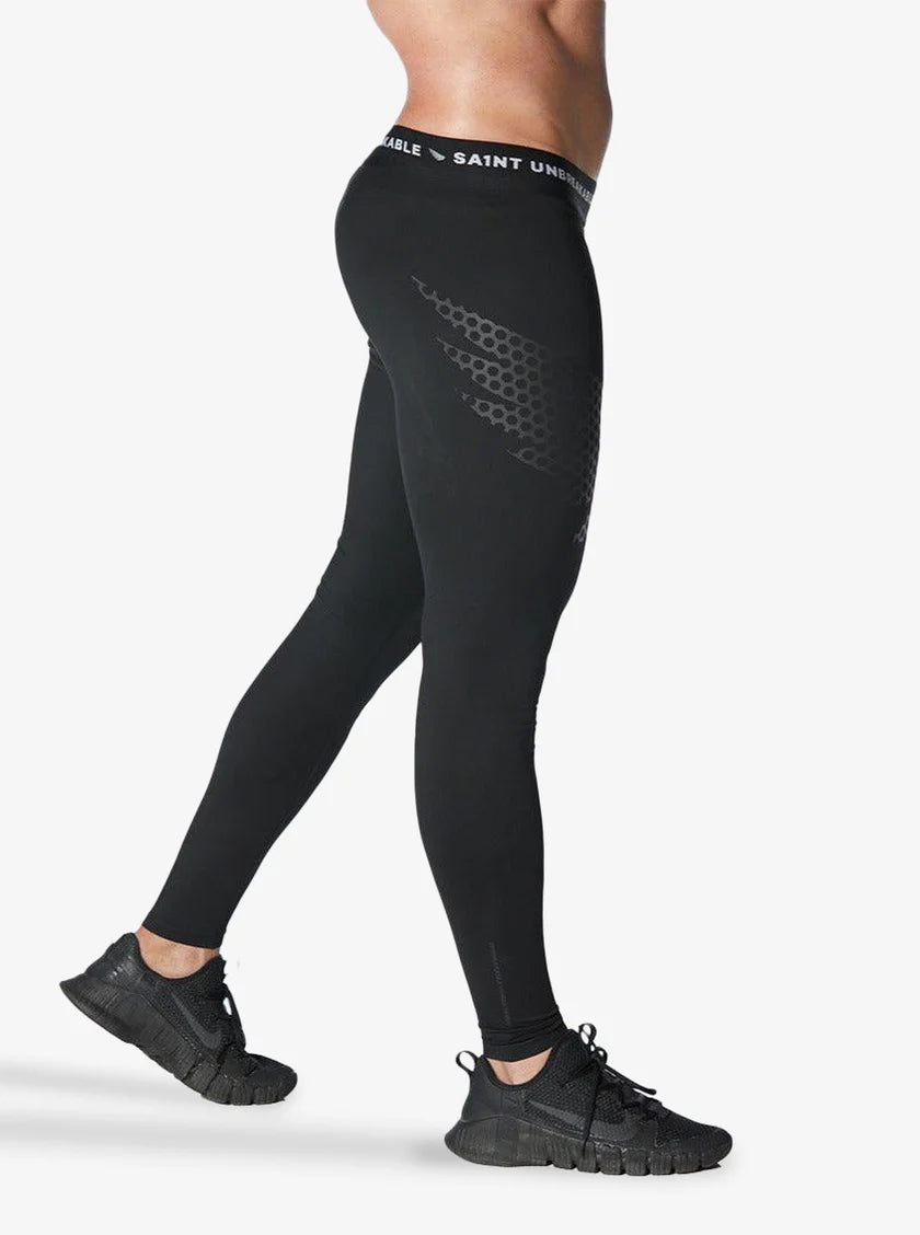 M Performance Compression Tights | Black Charcoal