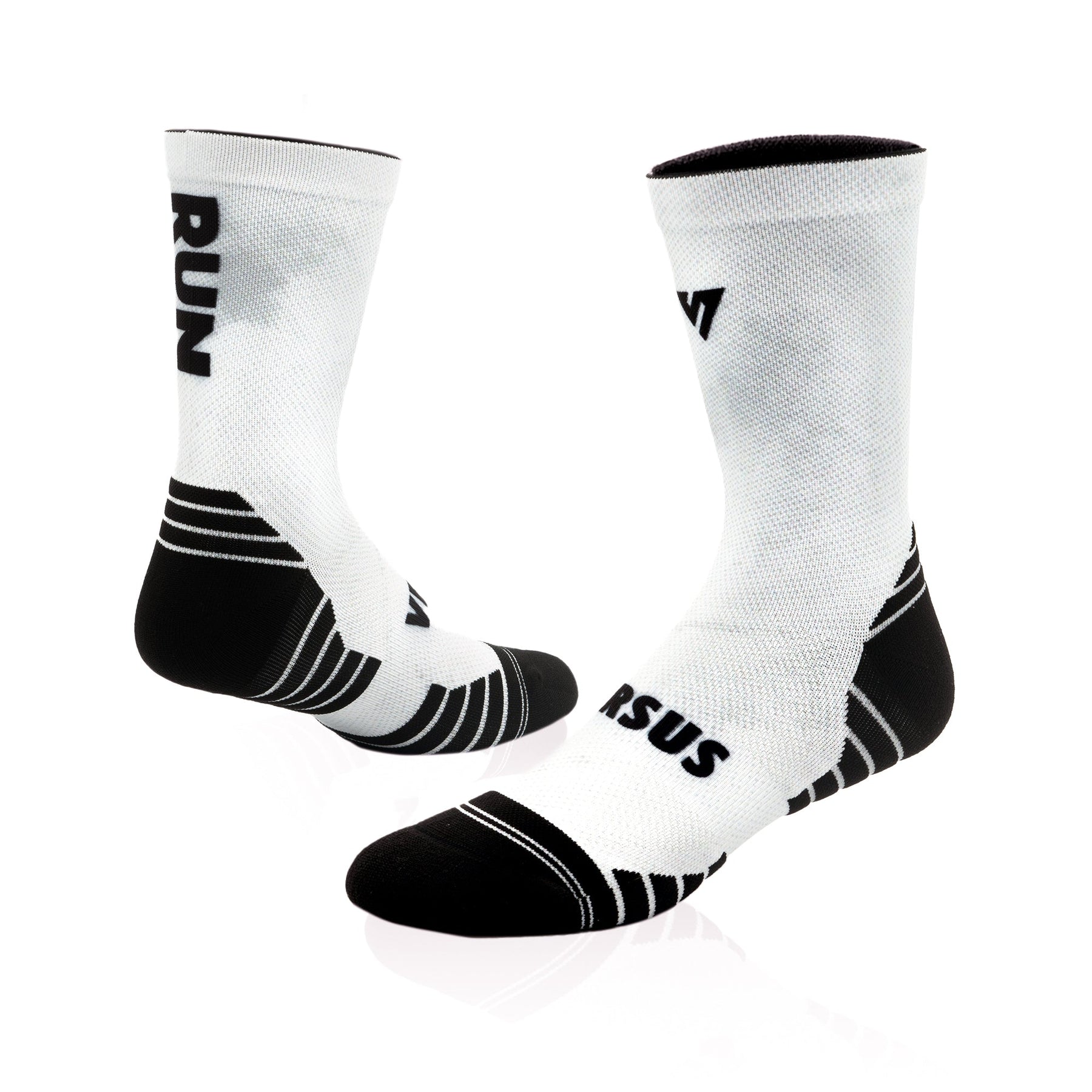 Active Crew Socks | RUN White