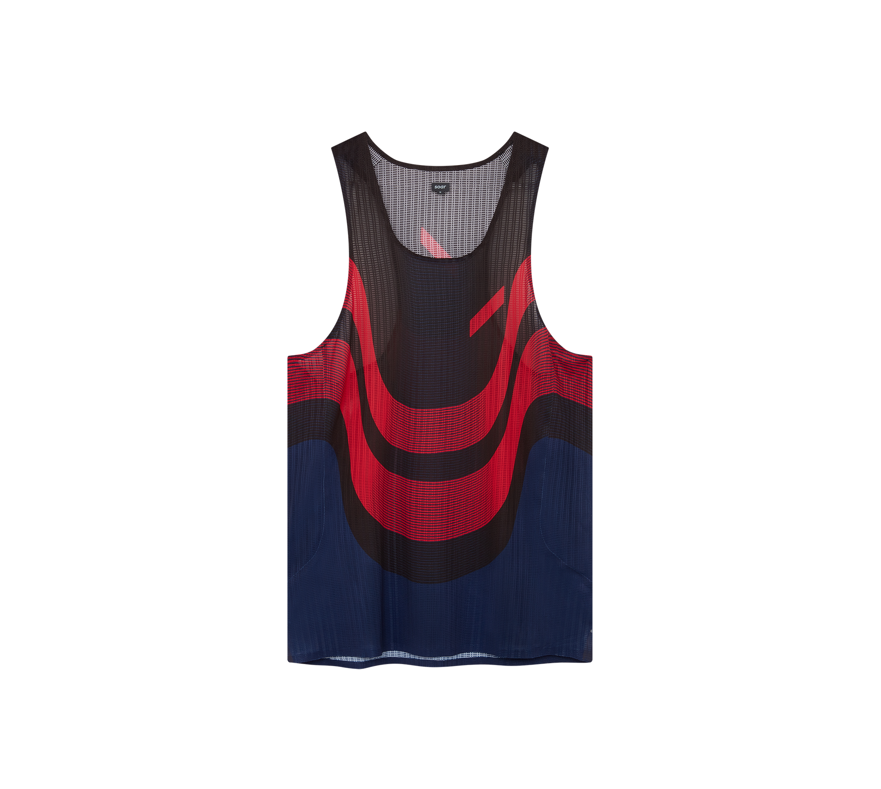 M Race Vest | Black/Red/Navy