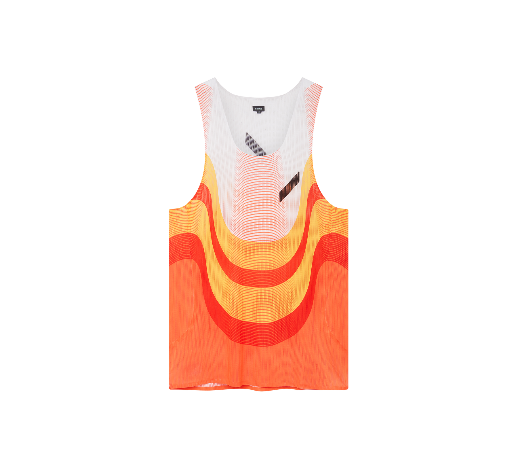 M Race Vest | Orange/Red/White
