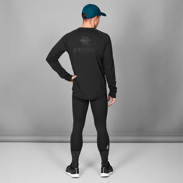 Blaze Long Sleeve Light-weight Fleece | Black