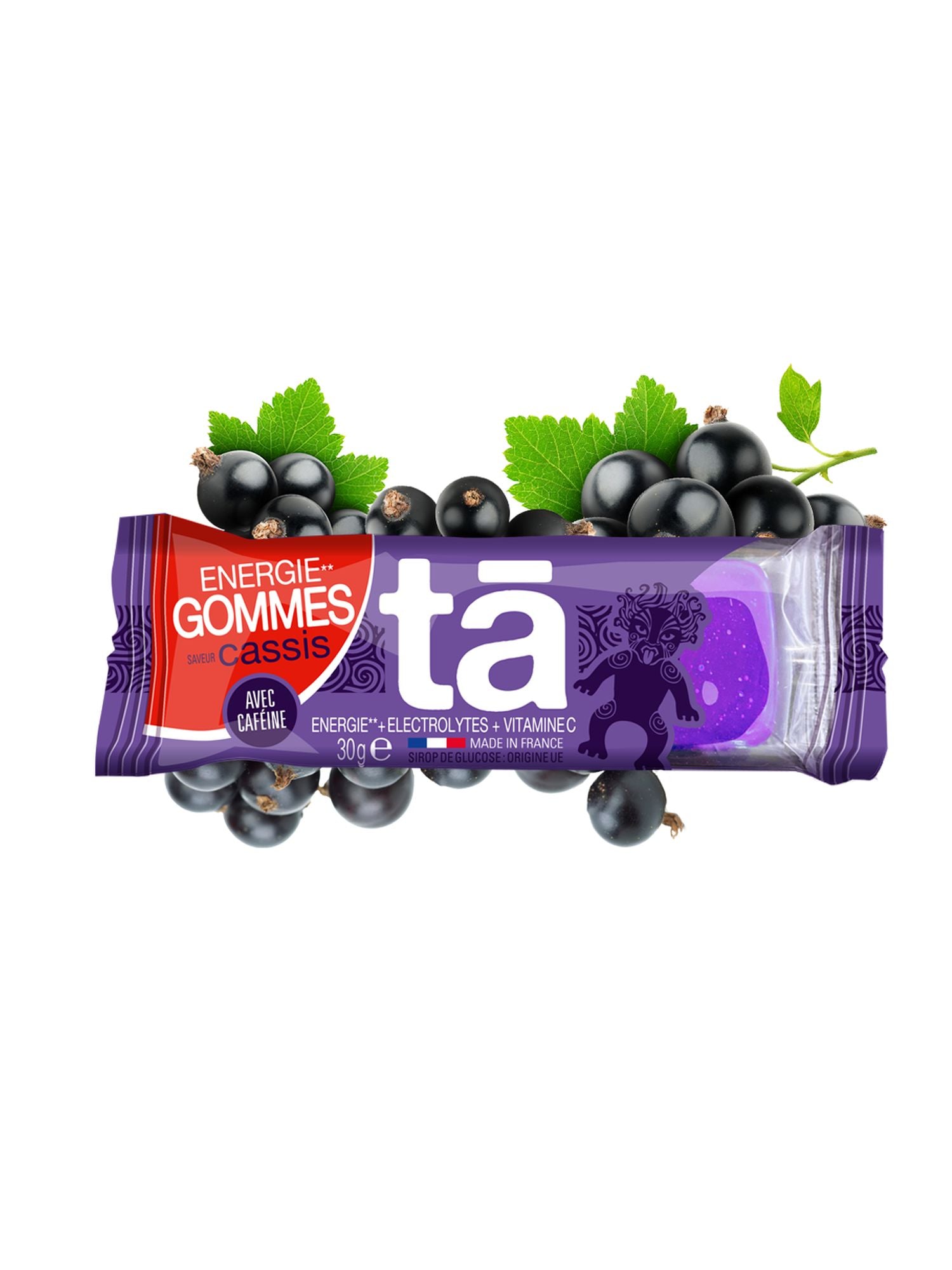Energy Gummies - 30g | Blackcurrant (contains caffeine)