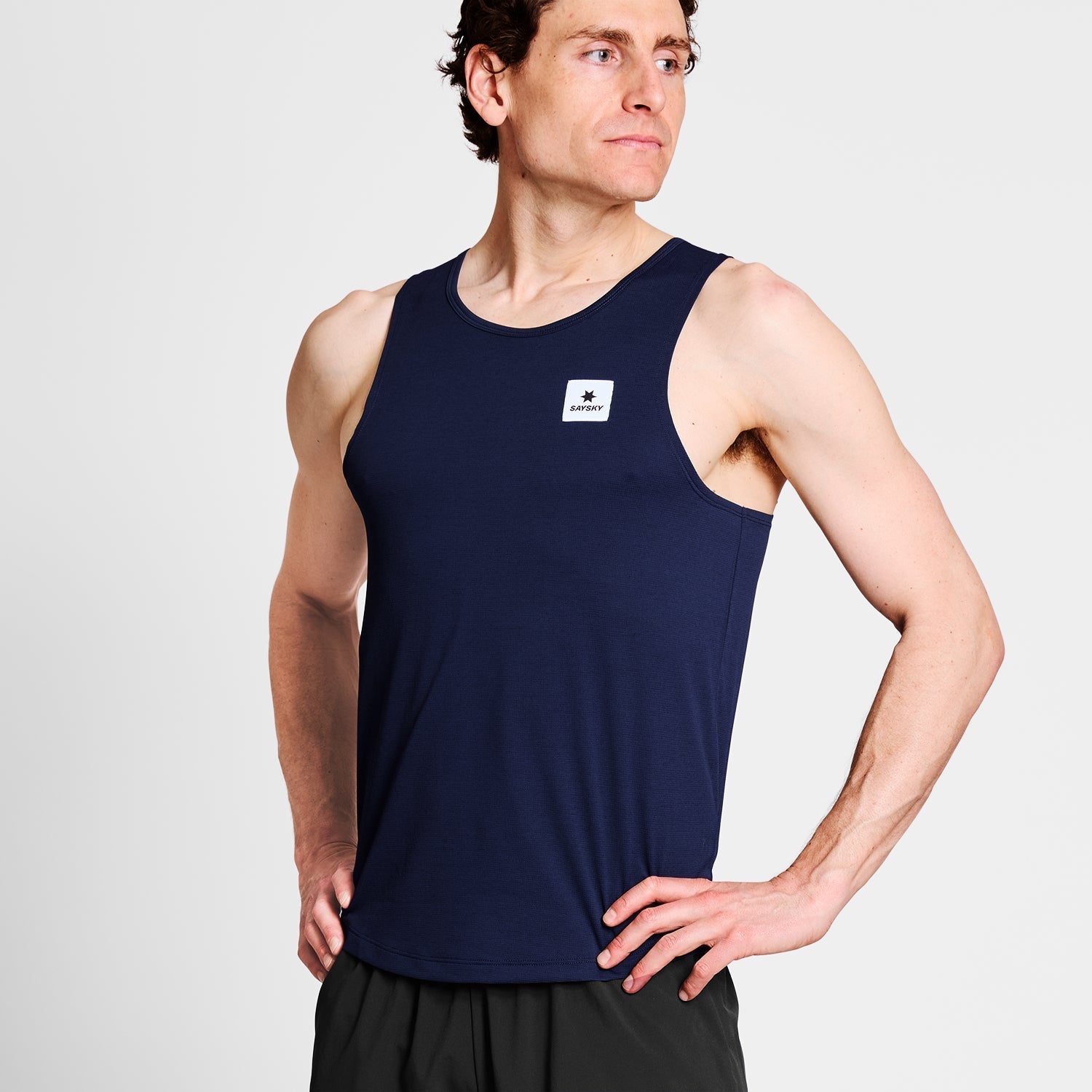 M Clean Combat Pro Singlet | Blue