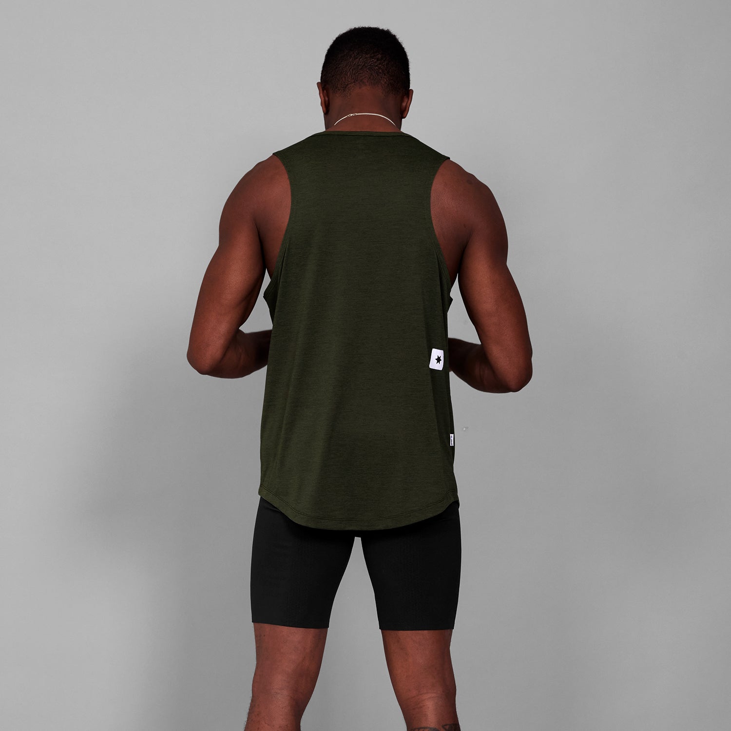 M Clean Combat Pro Singlet | Green