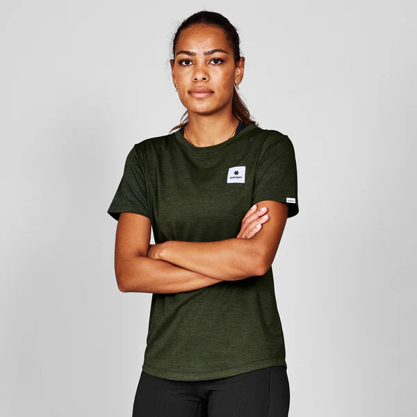 W Clean Combat T-shirt | Green