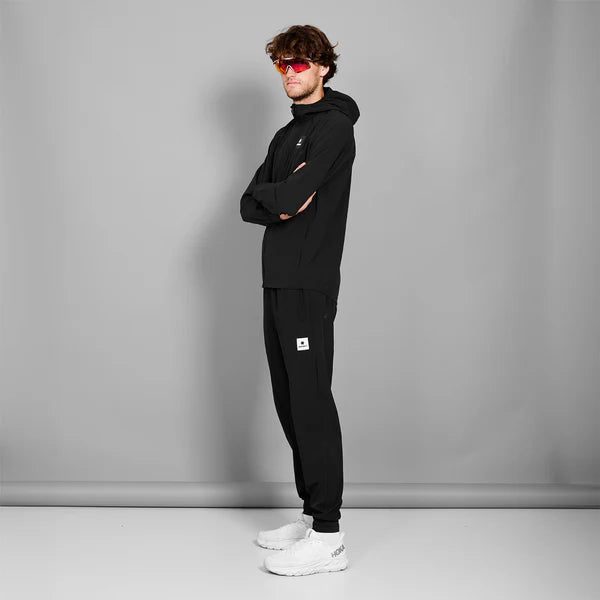 Clean Pace Hooded Jacket | Black