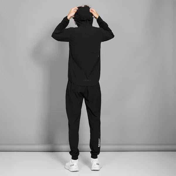 Clean Pace Hooded Jacket | Black