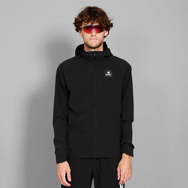 Clean Pace Hooded Jacket | Black