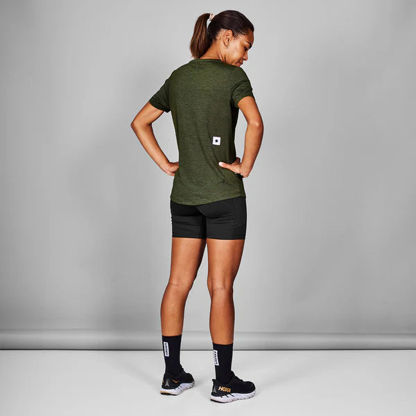 W Clean Pace T-shirt | Green