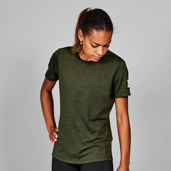 W Clean Pace T-shirt | Green