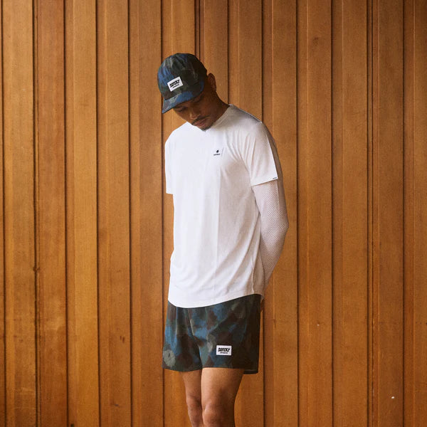 Flower Combat Cap | Blue