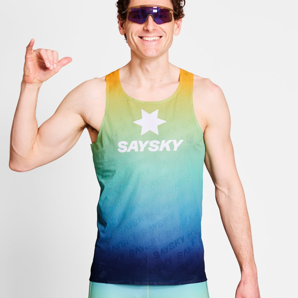 M Drip Dye Flow Air Singlet | Multi