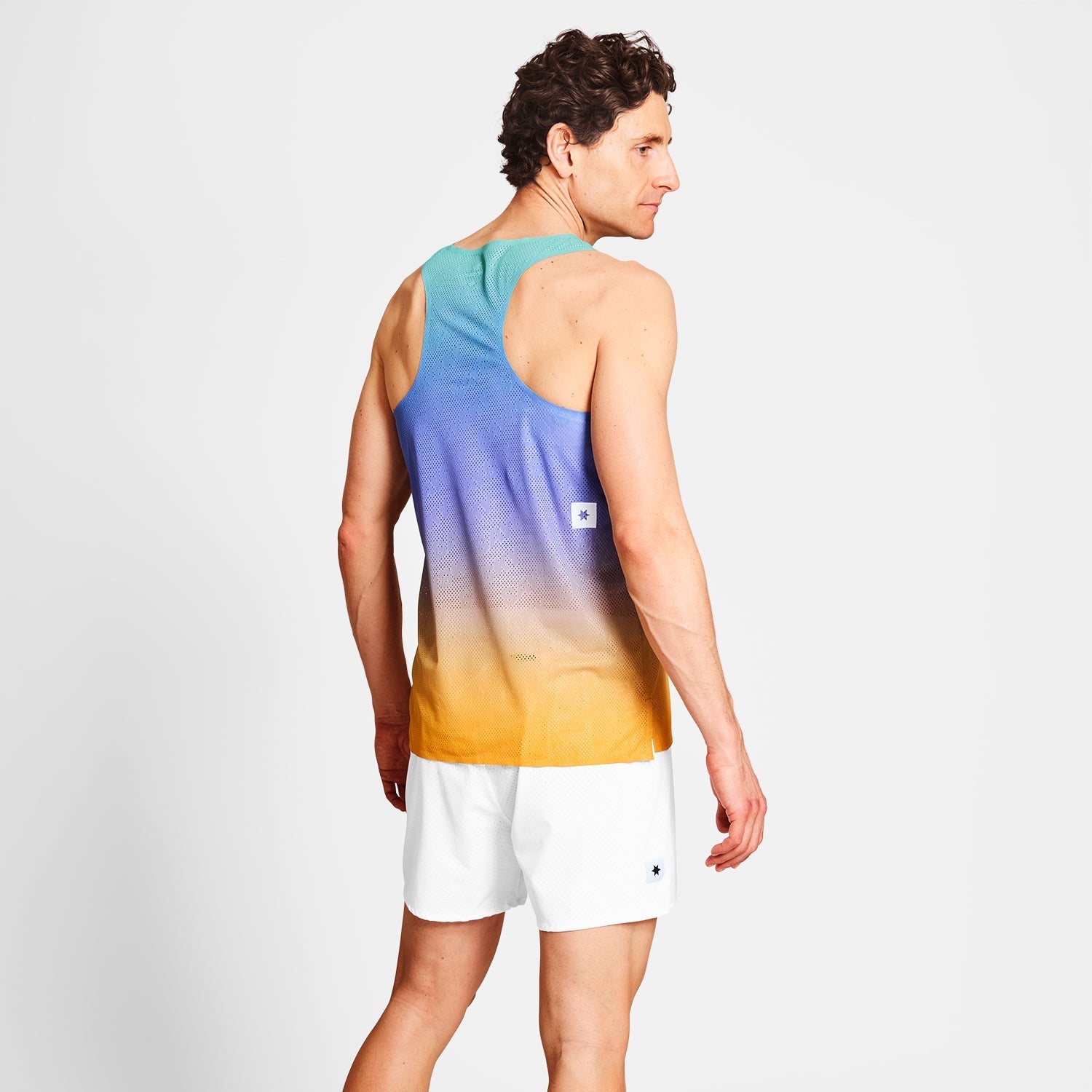 M Drip Dye Flow Air Singlet | Multi