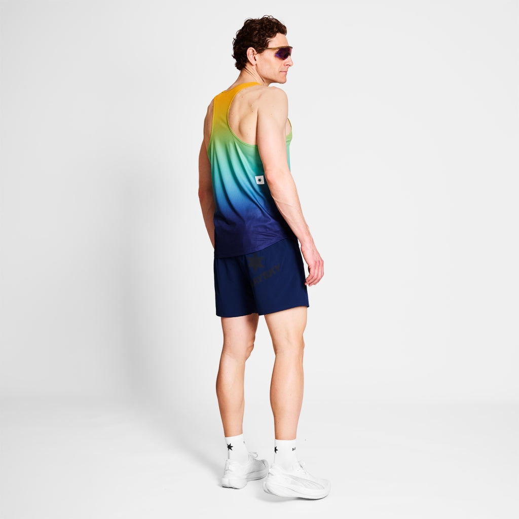 M Drip Dye Flow Singlet | Multi