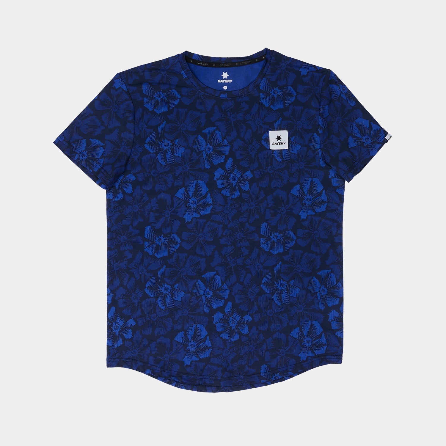 M Flower Combat T-Shirt | Blue
