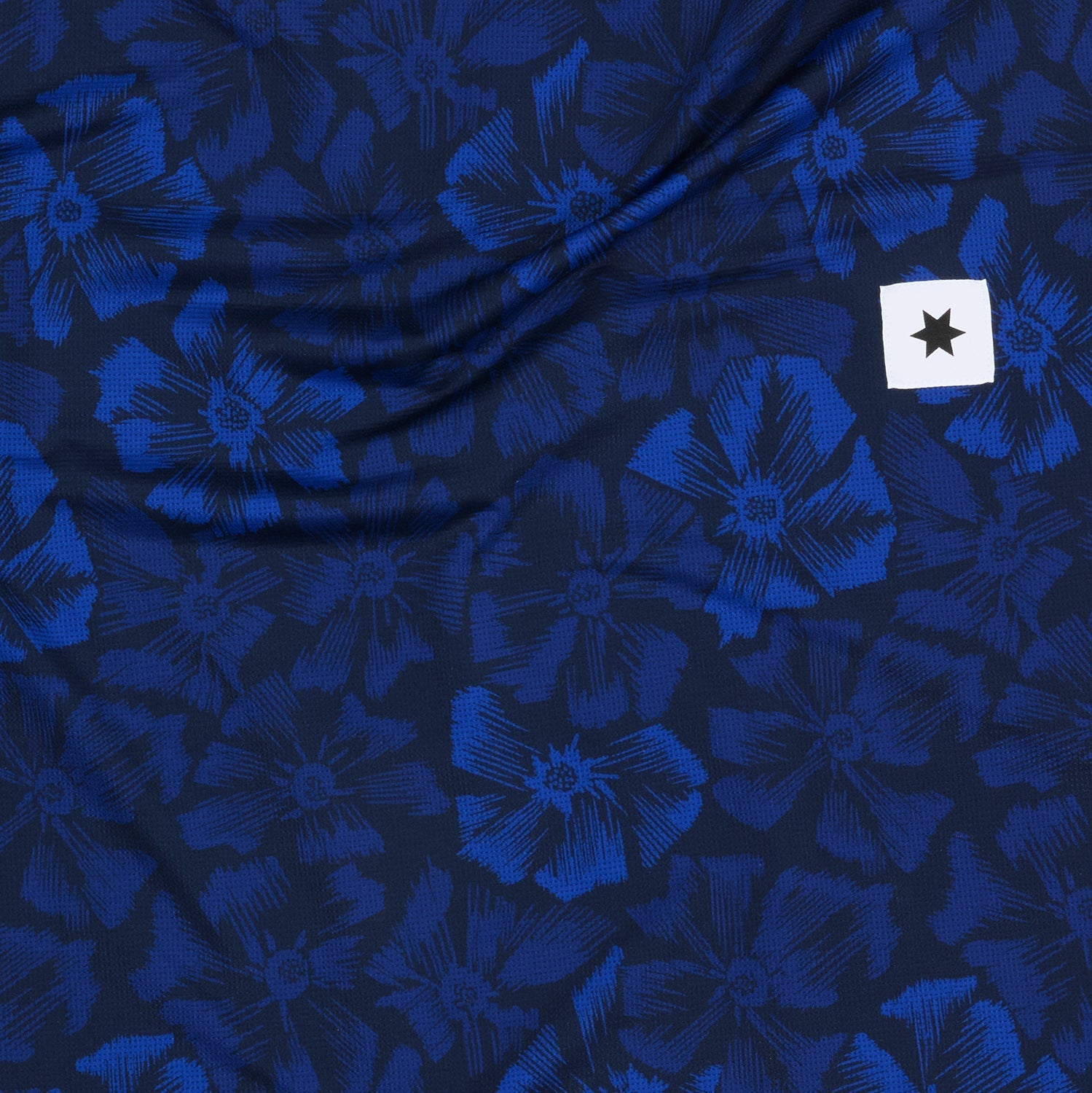 M Flower Combat T-Shirt | Blue