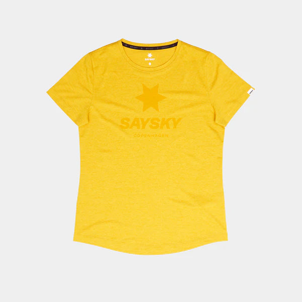 W Logo Combat T-shirt | Yellow