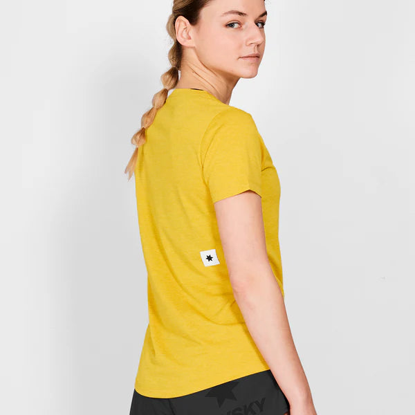 W Logo Combat T-shirt | Yellow