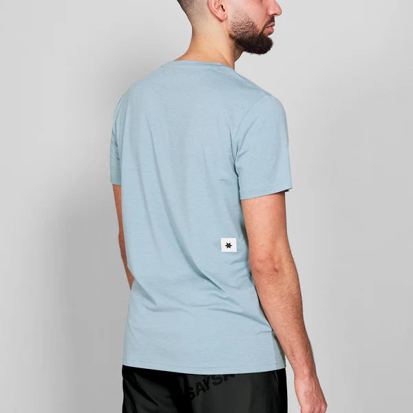 Logo Pace T-Shirt | Blue Melange