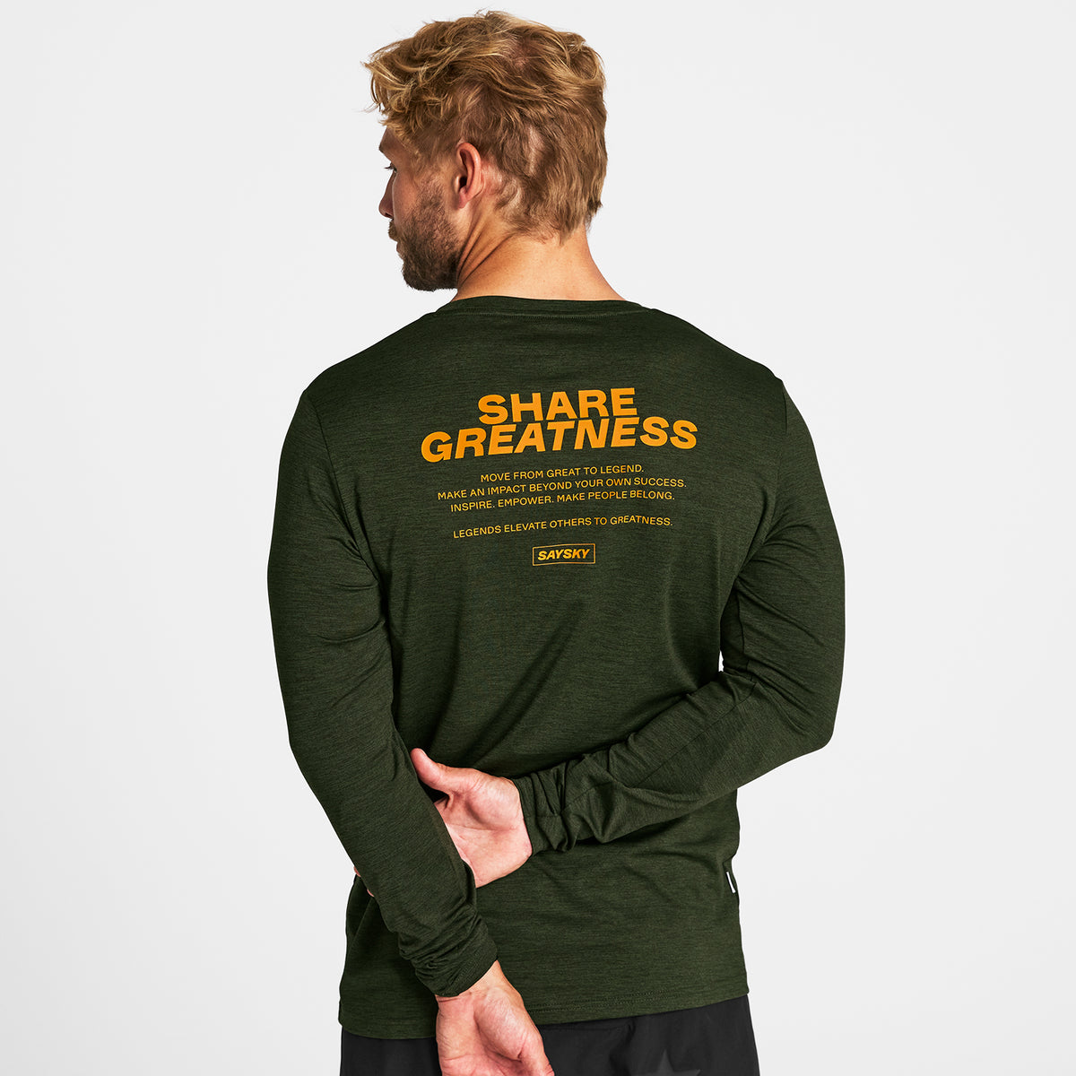 Statement Pace Long Sleeve | Green