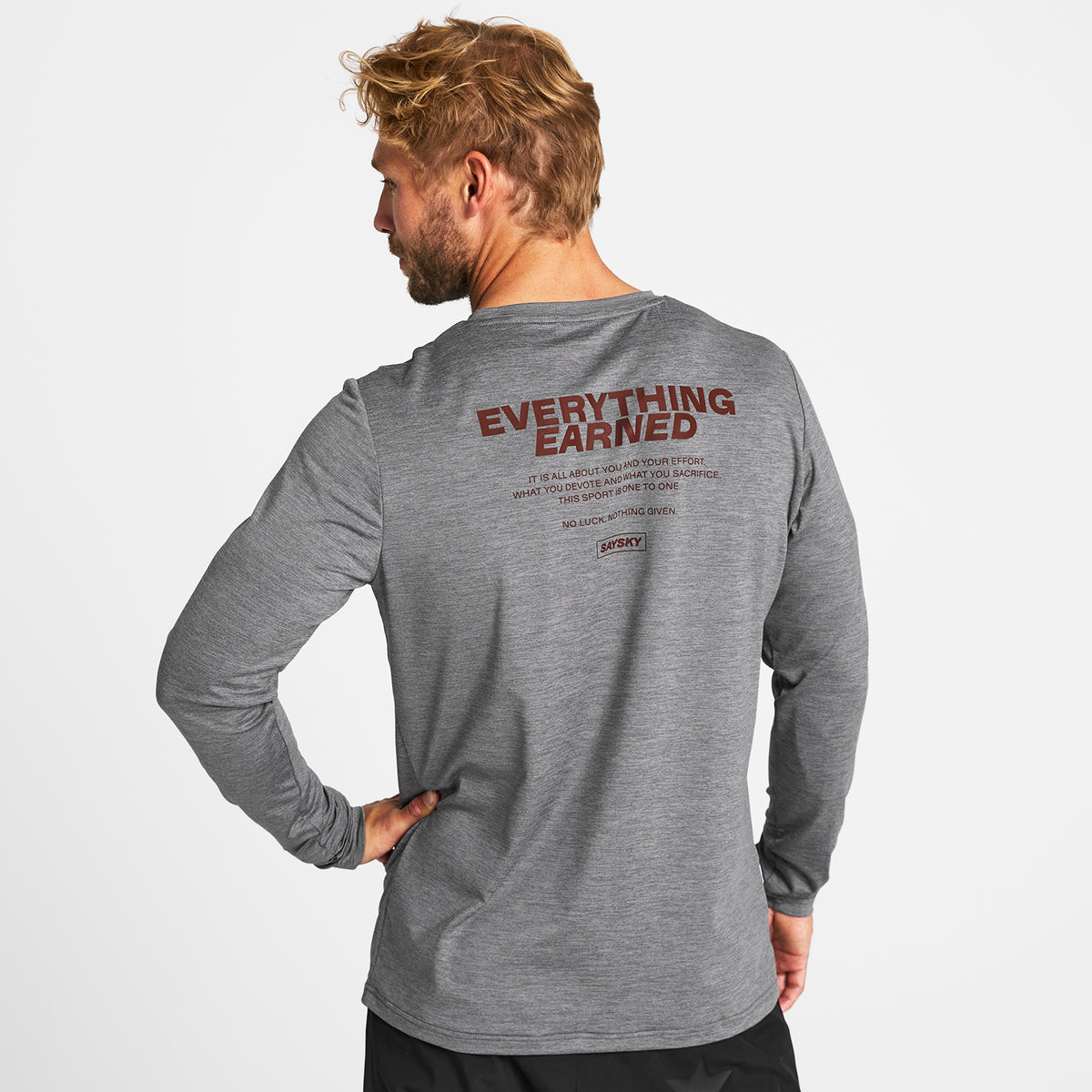 Statement Pace Long Sleeve | Grey