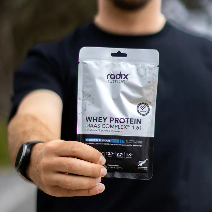 乳清蛋白 DIAAS 複合物 1.61 - 袋裝 (32克) |藍莓