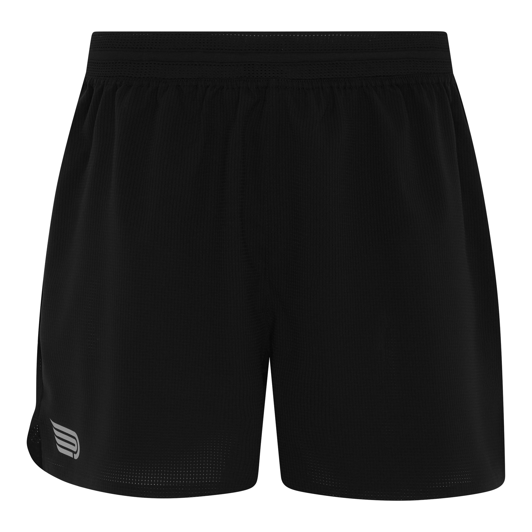 Men's Elite 4.5" Shorts | Black/Sliver