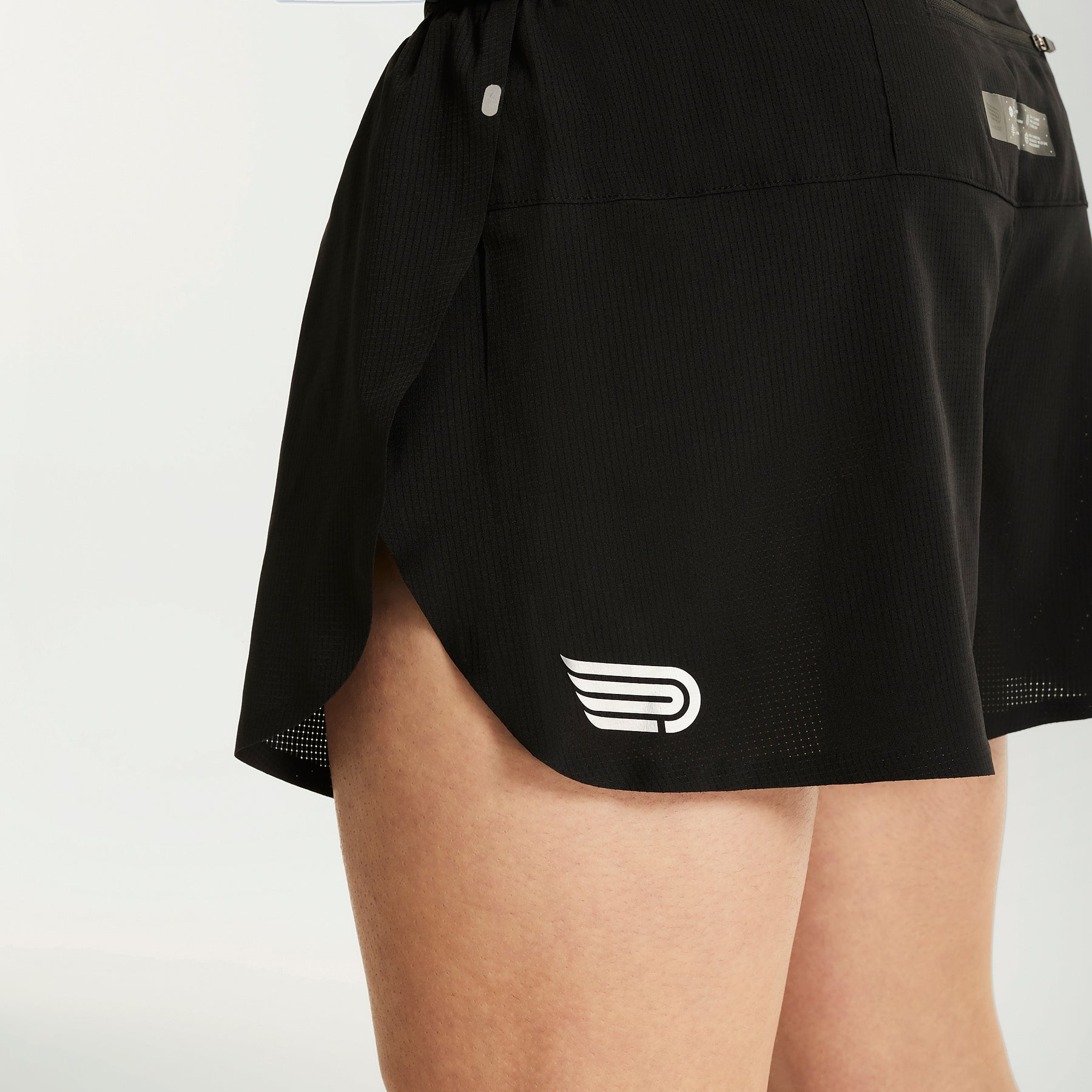 Men's Elite 3" Shorts | Black/Sliver