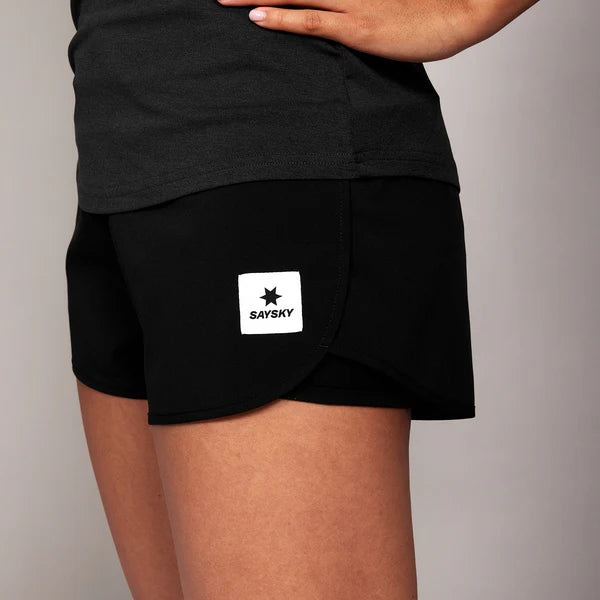 W Pace Shorts 3" | Black